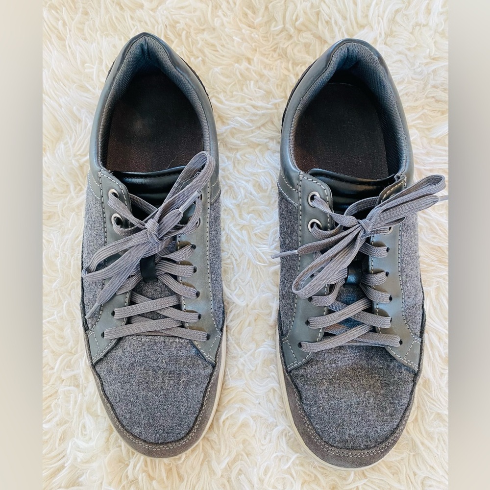 Joe's Jeans Gray Low-Top Sneakers
